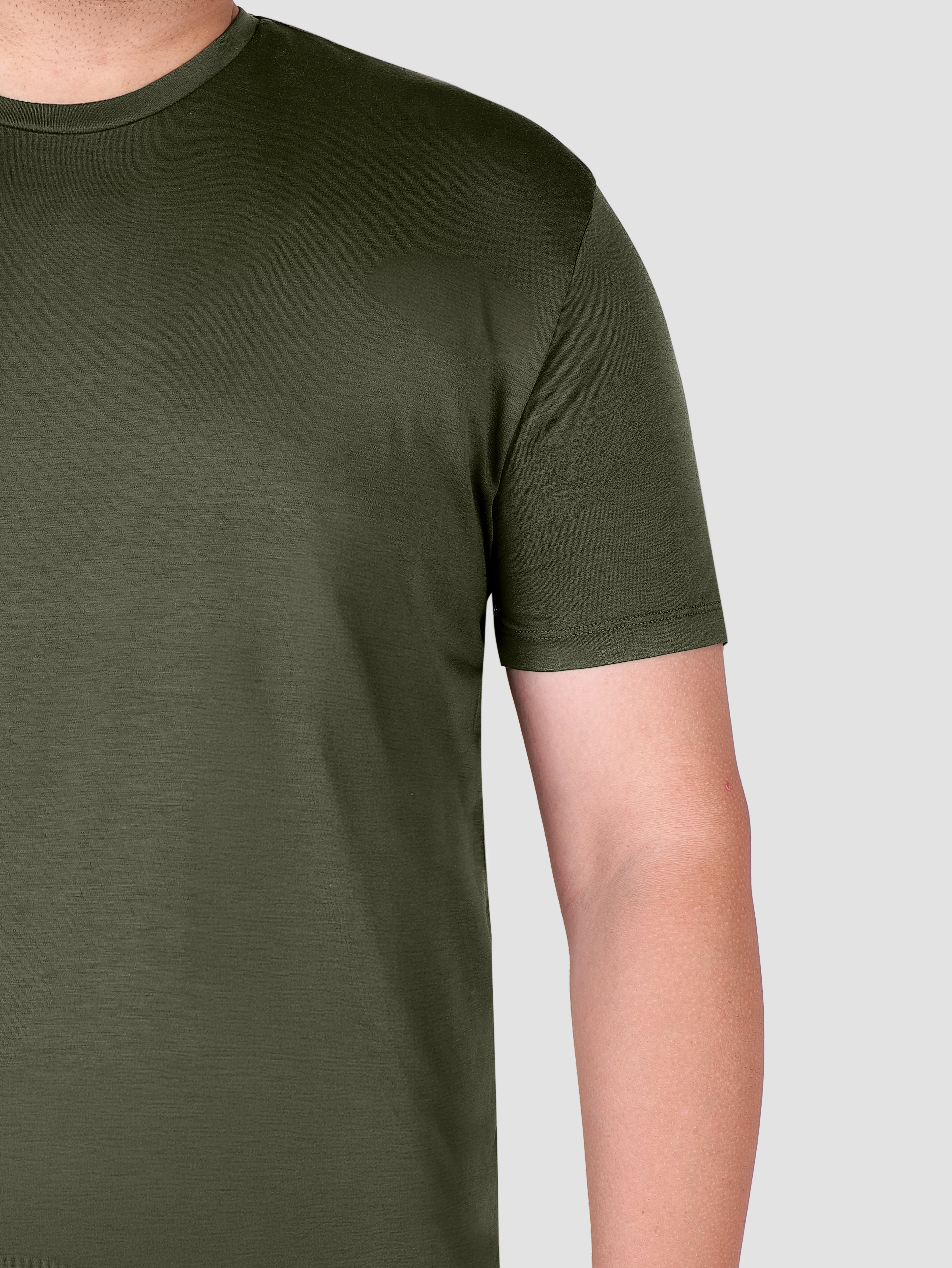 Premium Pima Crew Neck T-shirt Grove
