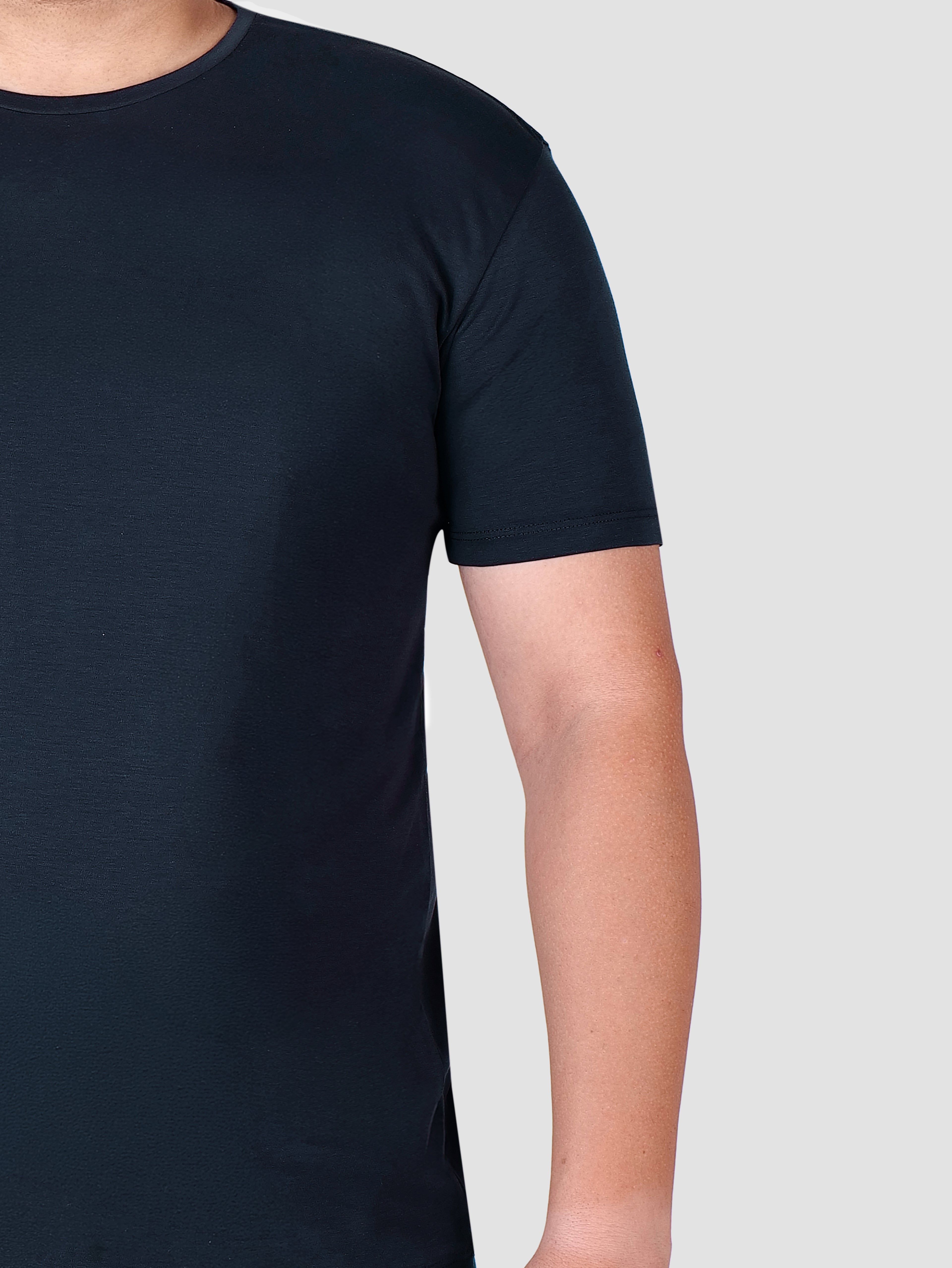 Premium Pima Crew Neck T-shirt Navy