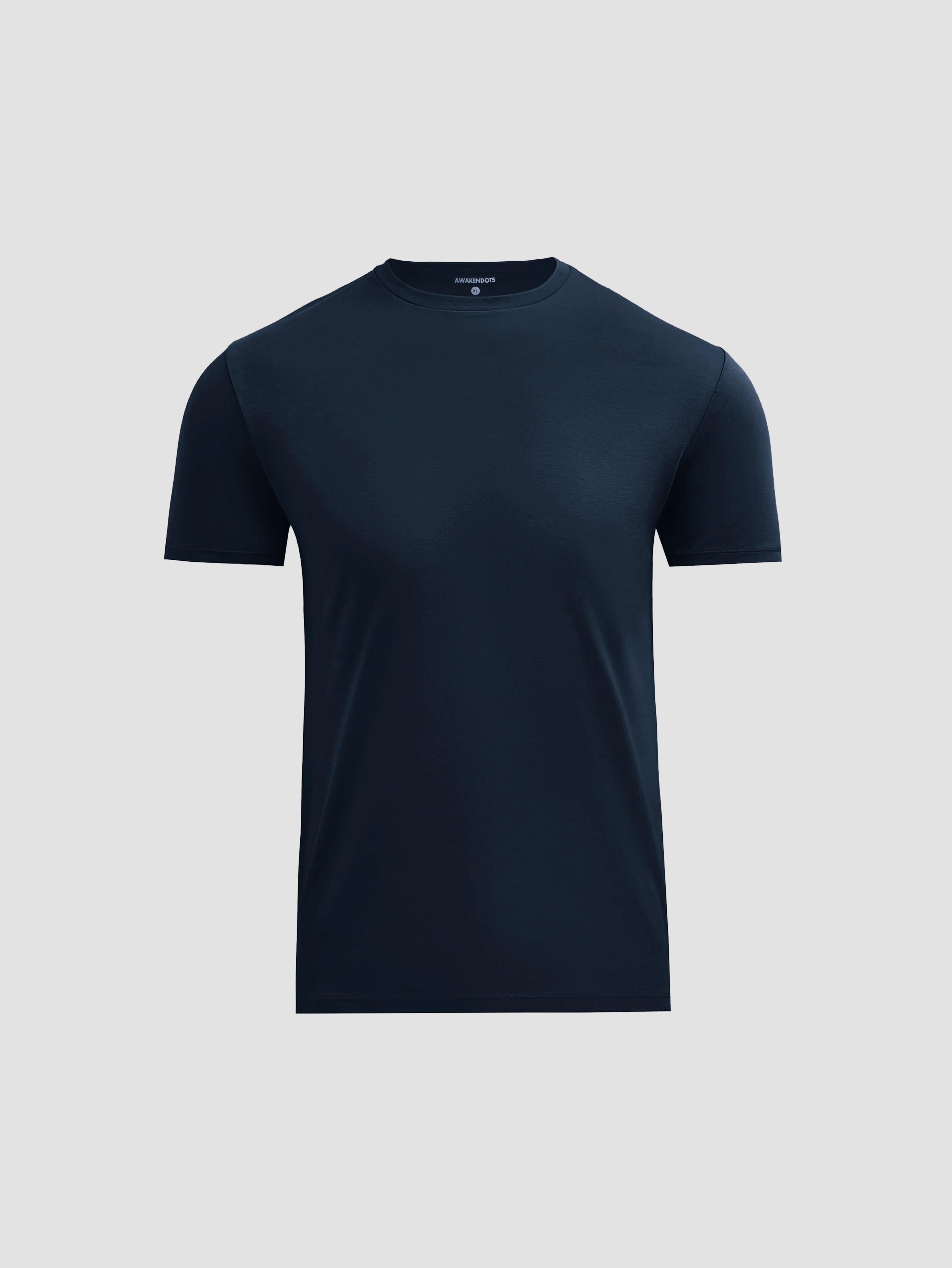 Premium Pima Crew Neck T-shirt Navy