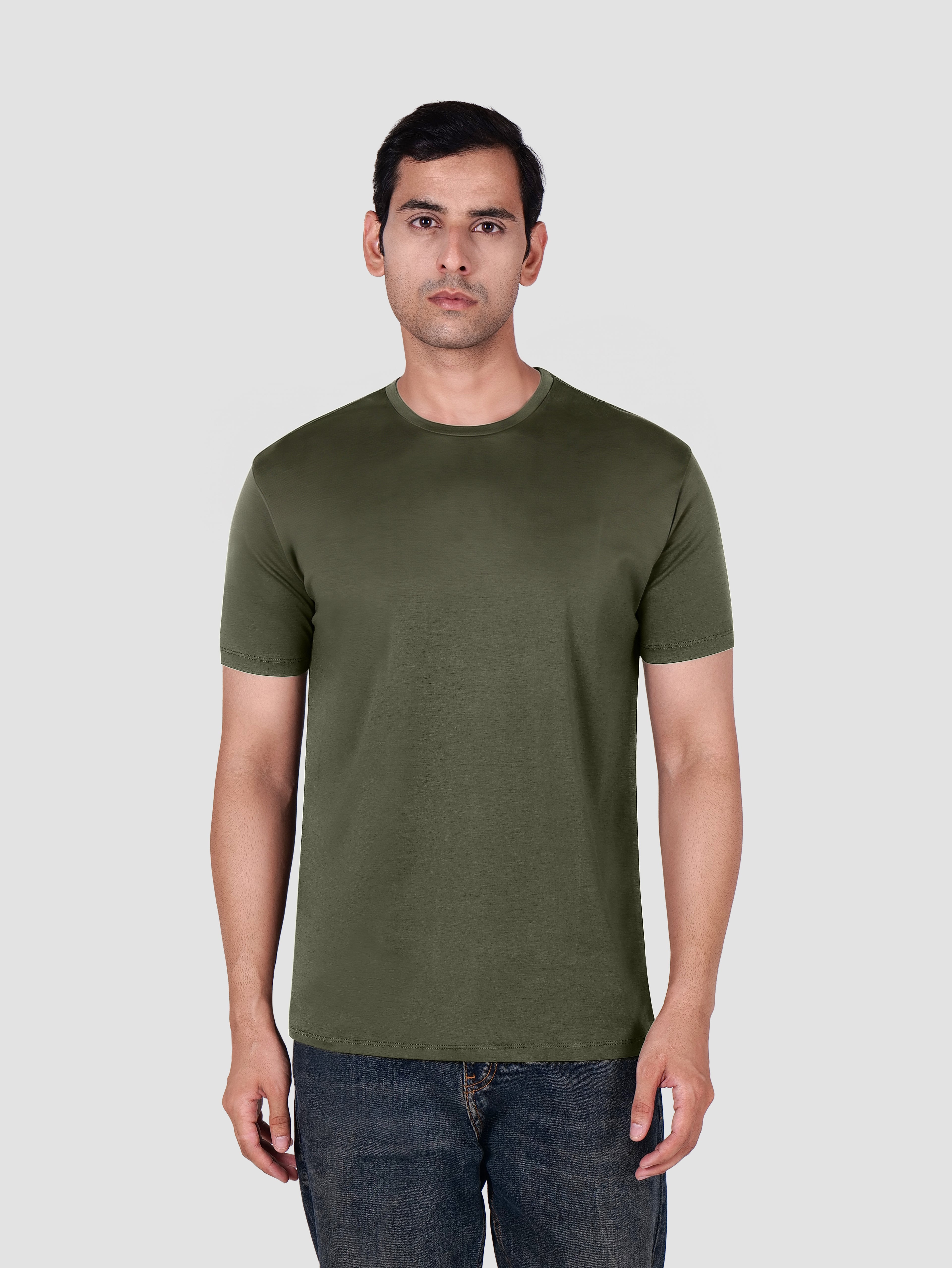 Premium Pima Crew Neck T-shirt Grove