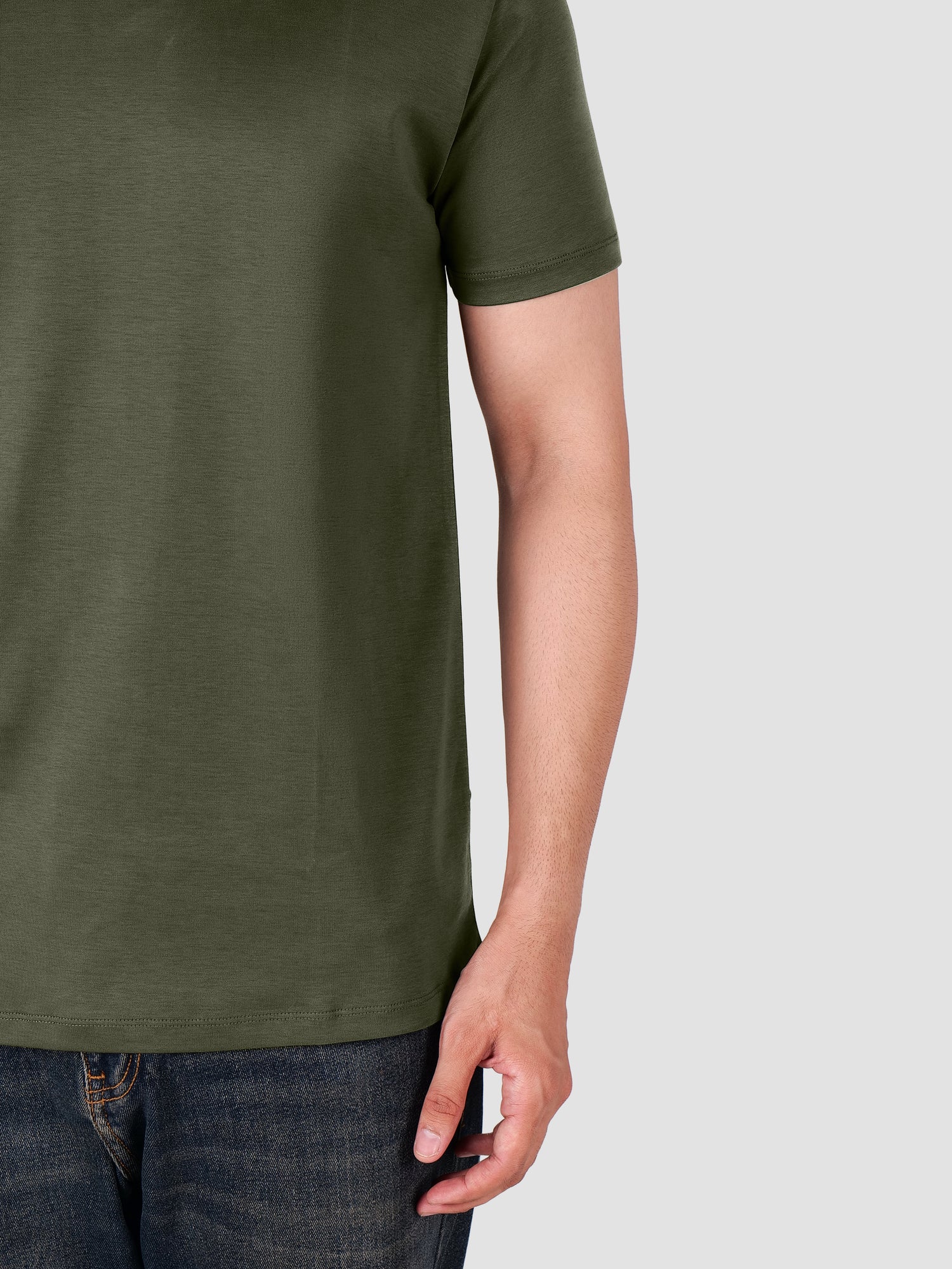 Premium Pima Crew Neck T-shirt Grove
