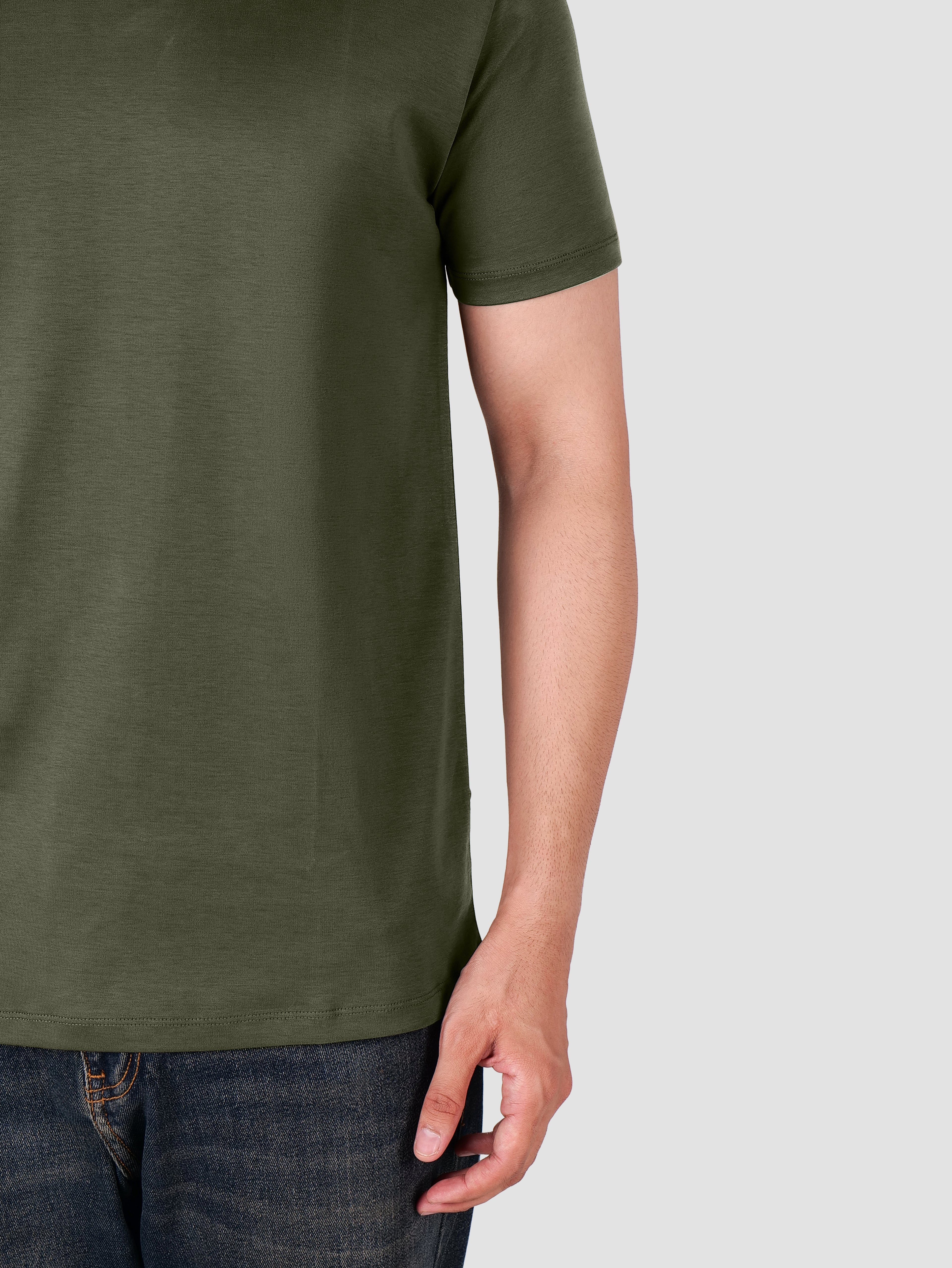 Premium Pima Crew Neck T-shirt Grove