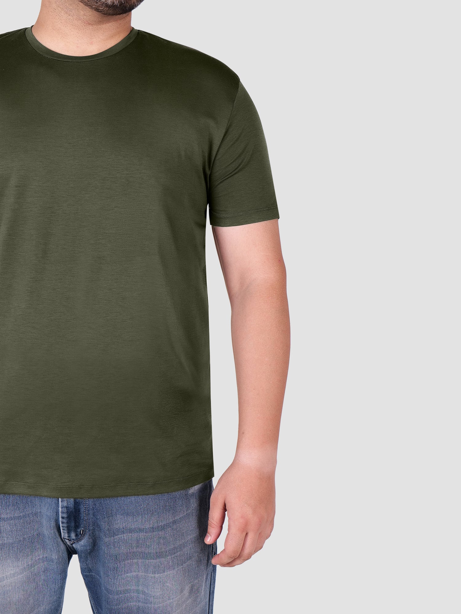 Premium Pima Crew Neck T-shirt Grove