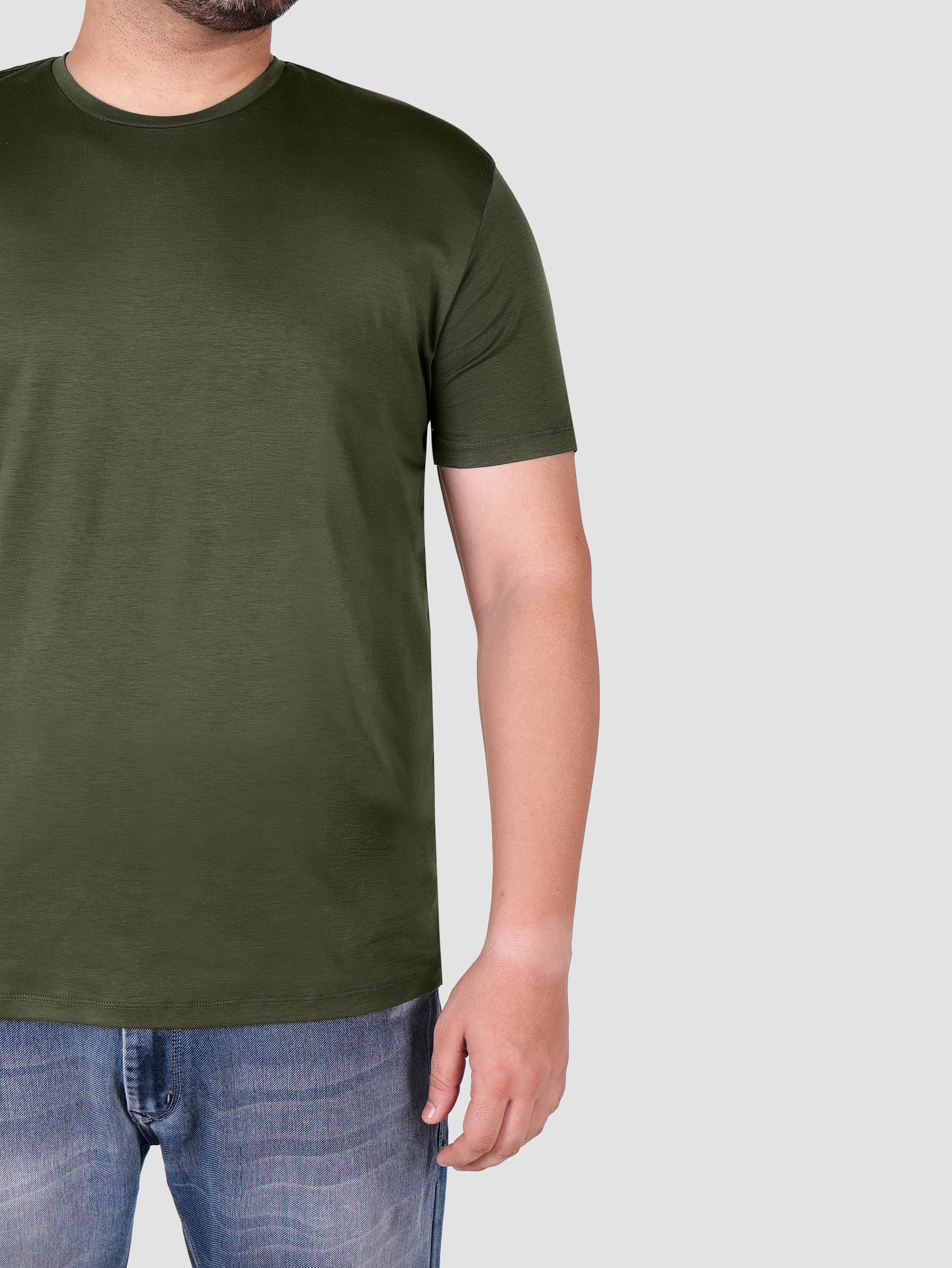Premium Pima Crew Neck T-shirt Grove