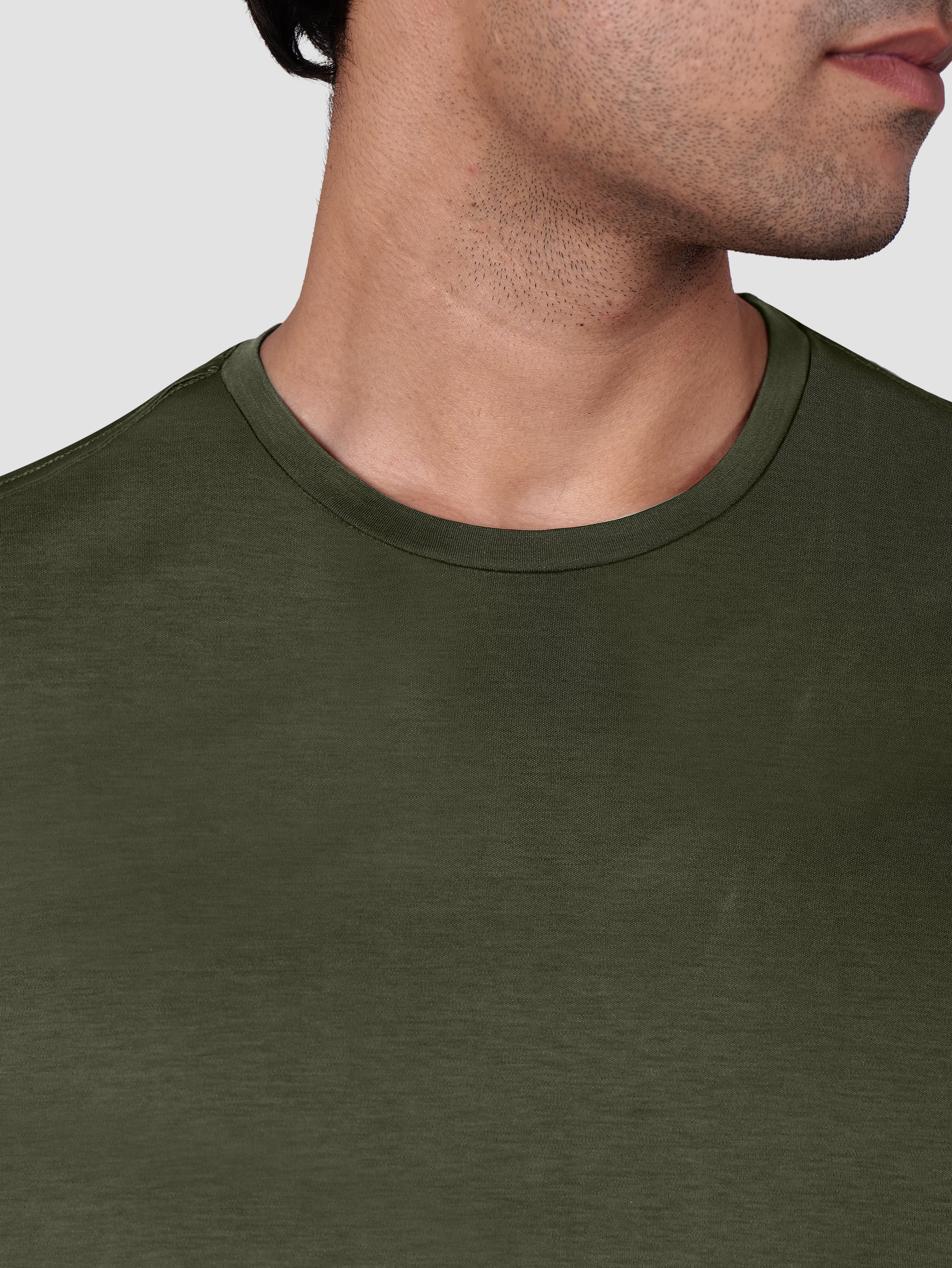 Premium Pima Crew Neck T-shirt Grove
