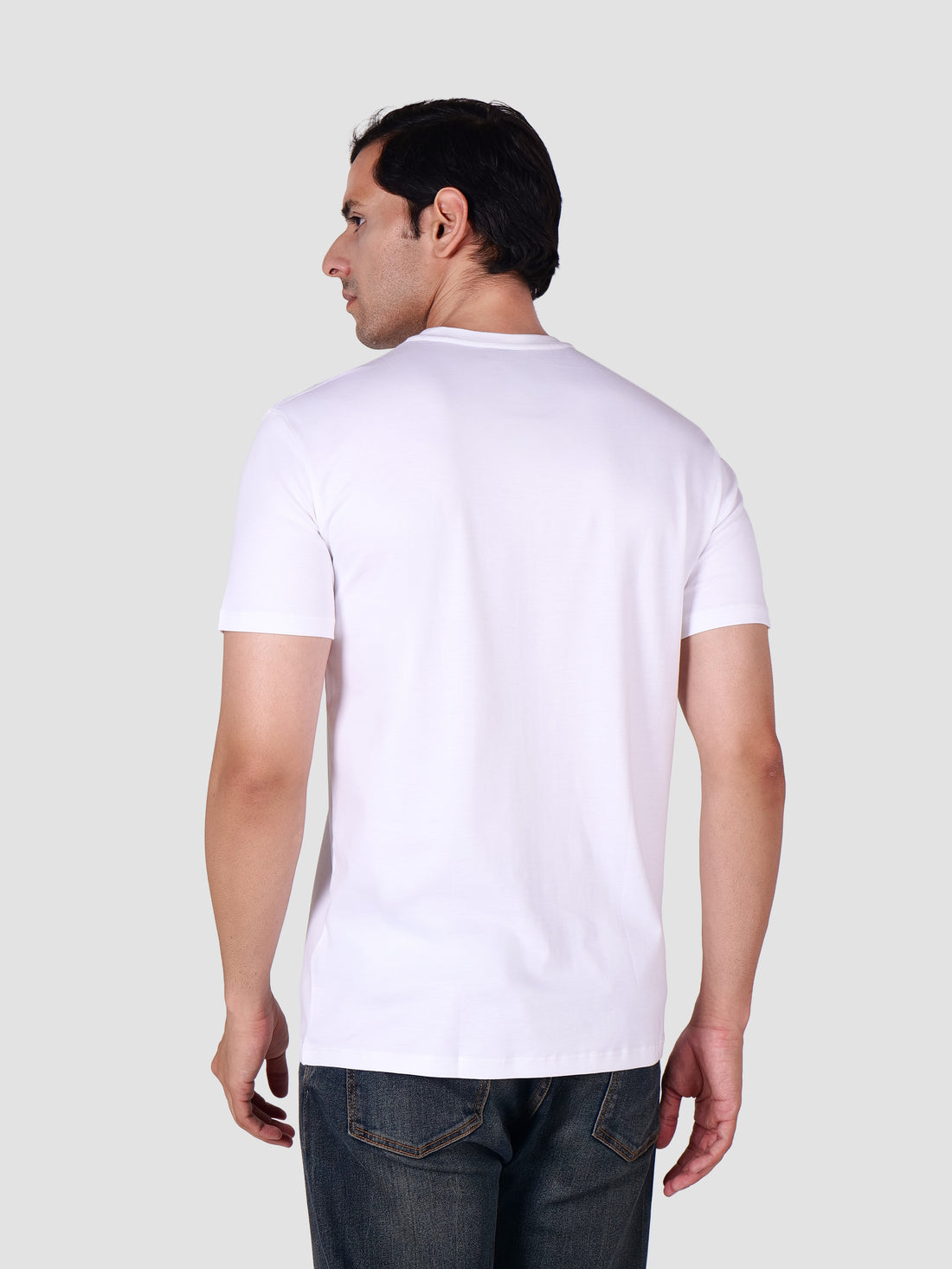 Premium Pima Crew Neck T-shirt White