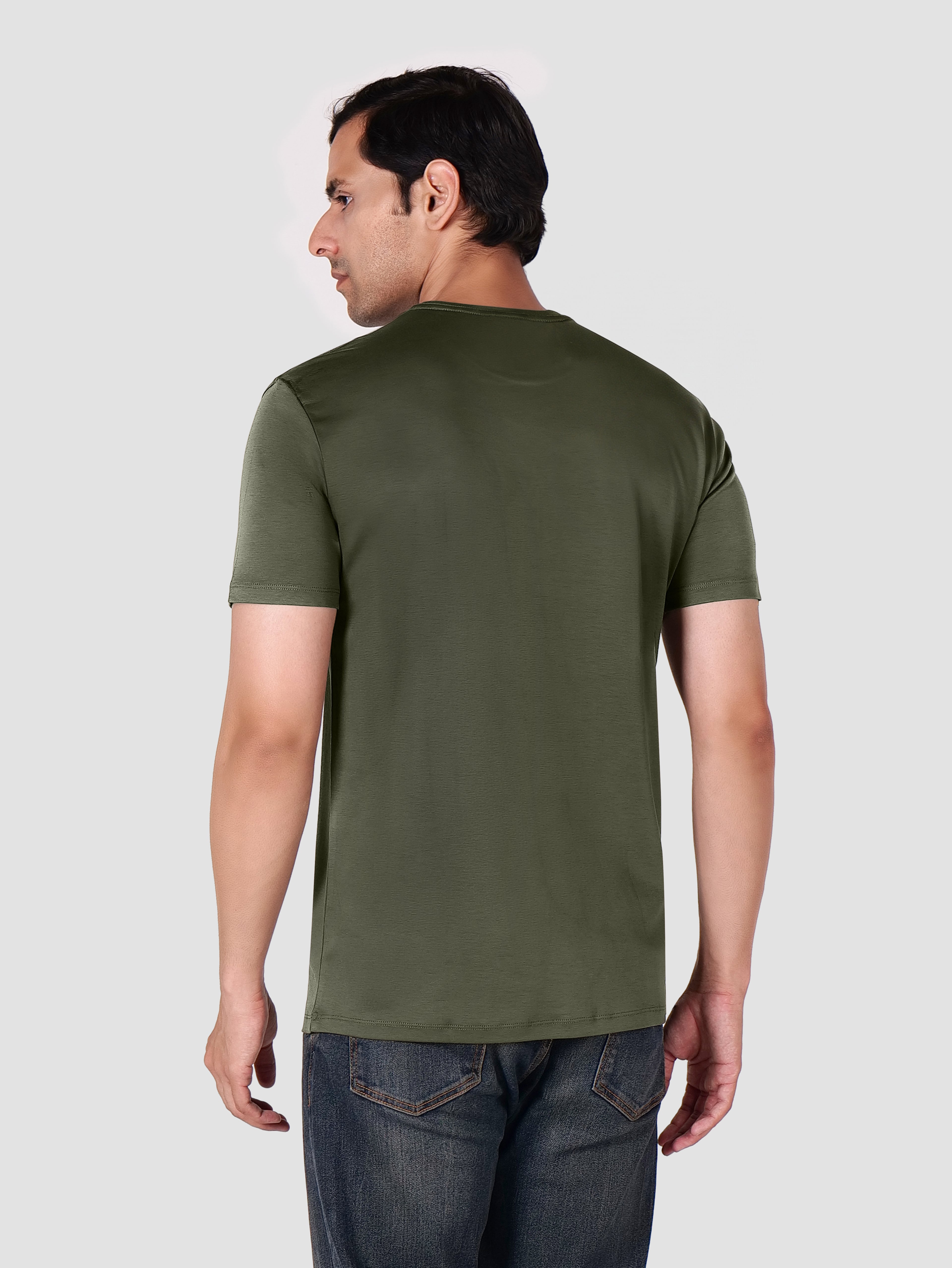 Premium Pima Crew Neck T-shirt Grove