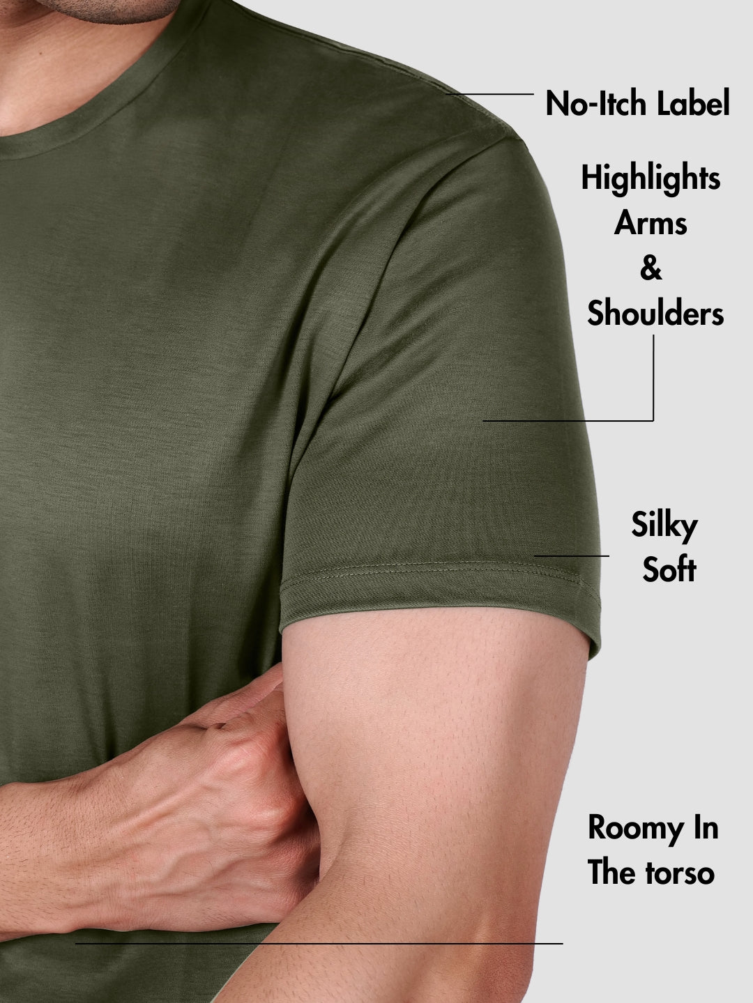 Premium Pima Crew Neck T-shirt – Grove